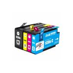 ORATEK Hp 938E Yüksek Kapasite 4 Renk Ithal Muadil Kartuş Seti / Siyah 2.500 Sayfa / Renkliler 1.650 Sayfa