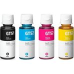 Oratek Hp GT51-53XL - 52XL Hp Deskjet GT-5820 Uyumlu 4 Renk Ithal Mürekkep Seti - Renkli