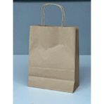 Orbak Kağıtçılık 1.kalite 18X8X24 cm 1’ Li Kahverengi Renkli Kraft Kağıt Çanta, Hediye Paketi, Poşeti, Taşıma Çanta - 1 Adet