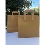 Orbak Kağıtçılık 1.kalite Kraft Kağıt Çanta –| 29X15X27 cm | 3’lü Hediye Paketi & Poşeti Seti Çanta Seti - 3 Adet - Kahverengi