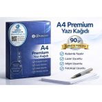 Orbak Kağıtçılık A4 Kağıt 90 gr 250 Paket – Premium Yazıcı ve Kalem Uyumlu Ofis Kağıdı - Beyaz