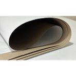 Orbak Kağıtçılık Karton Kağıt Çanta Torba Dip Kartonu Krome Karton 20 x 7 cm Ebatında 500 Adet (1,61 Kg) - Beyaz