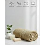 Orbit %100 Pamuk Lüks Banyo Havlusu | 90X150 Jumbo Boy | Yüksek Emici, Yumuşak Konfor - 90 x 150 cm - Kahve