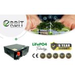 Orbit 51.2 V 100 Ah Lifepo4 Akü-High Voltage-Rack Tipi