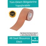 Orbitmoon Özel Etkili Büyük Boy Kas Eklem Bel Bacak Kol Boyun Sırt Omuz Karın Kalça Ağrı IsıI Bandı 5cm x 5m