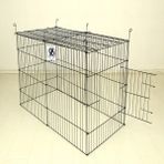 Orbo Köpek/kedi Çiti Kafesi 120CM.X60CMX60CM- * I Tip* Oyun Eğitim Alanı 8 Parça Panel