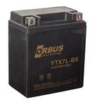 Orbus 12 Volt 7 AH Karbon Elektrikli Bisiklet Aküsü