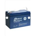 Orbus 12V 100Ah Solar Akü Deep Cycle Nano Carbon Jel Akü