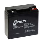 ORBUS 12V 18 Ah Kuru Tip Akü – UPS, Alarm ve Kamera Sistemleri İçin