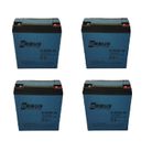Orbus 12v 24 Ah Elektrikli Bisiklet Aküsü 4lü Set