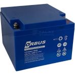 Orbus 12V 28 Ah Engelli Araç Aküsü Jel (166*177*126) (Yatay) (8,3 Kg) Tse'li