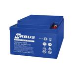 Orbus 12V 28AH Yatık Engelli Bakımsız Tip Jel Akü