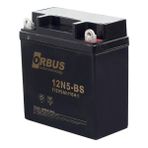 Orbus 12V 5AH Elektrikli Karbon Bisiklet Aküsü 12N5-BS - Renkli