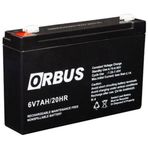 Orbus 6 V 7 Ah 150x30x94 mm Kuru Akü