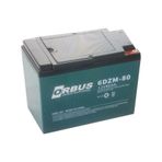 Orbus 6Dzm-80 12 Volt - 80 Amper Elektrikli Bisiklet Aküsü (175 X 120 X 226 Mm)