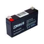 Orbus AKÜ 6 V 1.3 A 98 X 25 X 52 mm Akü
