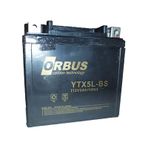 Orbus Motosiklet Aküsü 12 Volt 5 Amper Yeni Tarihli Taze Akü 114x70x106mm 1.8 Kg