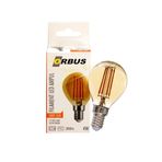 Orbus Orb-PA45 4 W Amber E14 300 Lm Ampul
