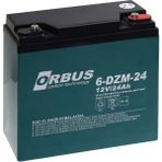 Orbus ORB12-24 ,12V/24AH (180X77X170 Mm) Kuru Akü