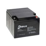 Orbus Orb12-26 12V 26 Ah Kuru Akü (176 X 166 X 125Mm) (8Kg)
