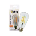 ORBUS St64 6w E27 Clear Dekoratif Led Ampul