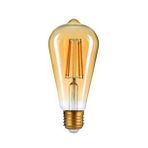 Orbus ST64 7 W E27 Amber Dekoratif Led Ampul