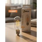 Orbus TC45 4W LED Ampul E27 Sarı Işık 2700K 400LM Filament Clear - 5Lİ