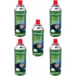 Orcamp 5'li Paket Kamp Kartuş Tüp 227 gr %30 Propan & %70 Bütan Gazı Özellikli Model KTS227