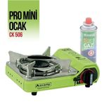 Orcamp CK-506 Mini Çantalı Yeşil Portatif Ocak