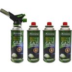 Orcamp Orgaz & CX-500 Çakmaklı Kartuş Pürmüz 4 Adet 227 gr Kartuş