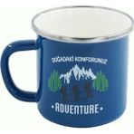 Orcamp Retro Emaye Adventure 2 330 cc Mavi Kupa Bardak