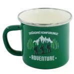 Orcamp Retro Emaye Kupa Yeşil Adventure 330 cc