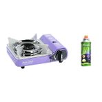 Orcamp Tekli Mini Portatif Ocak Mor+1 Adet Kartuş Kts-227 Orc-014-E1