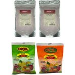 Orçel 1 Portakal +1 Kivi+2 Karadut Aromalı Içecek Tozu Oralet Çay 4 x300gr. - 1,2 kg