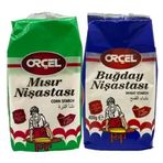 Orçel Buğday Nişastası 400 gr.+ Mısır Nişastası 400 gr Set