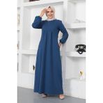 Orchid Style balon Kol Spor Elbise - Siyah - 40
