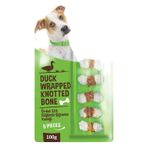 Ördek Etli Düğümlü 8li Köpek Ödül Kemiği 100 Gr