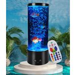 ORDERSOON Masa Lambası Kabarcık Balık Lambası Çocuklar için Hediye Erkek Kadın Oda için Ev Dekorasyonu Rahatlamak için Ruh Hali Işığı…