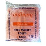 Ordinary Turuncu Market Poşeti Torbası Hışır Atlet Poşet Küçük Boy 24 x 40 CM 1 KG