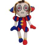 Ordinary1 2023 Tv Dizisi The Amazing Digital Circus Peluş Oyuncaklar, Yastık Peluş, Yumuşak Oyuncakları, Çocuklar Için Noel Doğum Günü Hediyesi Için Doldurulmuş Hayvanlar Oyuncak (Pomn (Yurt Dışından) - Beyaz - Siyah