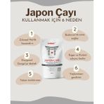 Ordox Japon Çayı 80 gr Doğal ve Katkısız Ginkgo Biloba, Oolong, Beyaz Çay ile Ferahlatıcı Lezzet