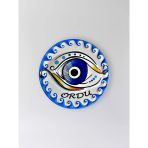 Ordu Temalı Polyester Kabartmalı Nazar Magnet Çap: 7 Cm – Dekoratif Hediyelik Buzdolabı Süsü (Kod:1219)