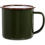 Ordu Yeşil 101-200 ml Kupa Vintage Demir Tass Emaye Fincan Kupalar Mini Kahve Fincanları Ev Restoran Için Espresso Küçük Tass Sıcak Pot Kupa Su Bardağı Içme (Yurt Dışından) - 1 Adet - Renkli - 1 lt
