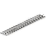 ÖREL Bisiklet 26 Jant Tek Kat Jant Için 2X262 mm Jant Teli 36 Adet Başlıklı - Beyaz - 2 x 262 mm