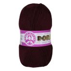 Ören Bayan 035 Bordo Dora El Örgü İpi