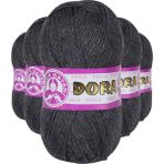 Ören Bayan 5 Adet 100 gr 009 Füme Dora El Örgü İpi Yünü