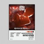 Orendart Hayko Cepkin - Beni Büyüten Şarkılar , Vol 1 Albüm Spotify Çerçeveli - Çerçevesiz Poster Tablo - 30 x 42
