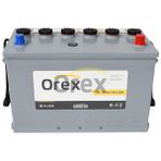 Orex AKÜ 105 Ah H4 760A (345×175×228) Tam Kapalı - Gri