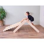 Orfis Kids Montessori Tırmanma Merdiveni ve Rampa Ikili Set