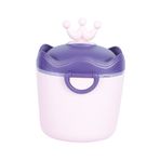 ORFOFE 1 Bilgisayar Süt Tozu Kutusu Toz Kabı Bebek Aperatif Kabı Formül Depolama Bebek Maması Dağıtıcı Taşınabilir Süt Tozu Deposu Bebek Tutacağı Seyahat Depolama Tankı Pirinç Unu Mor Pp